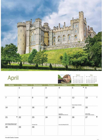 South East England A4 Calendar 2025 (PFP)