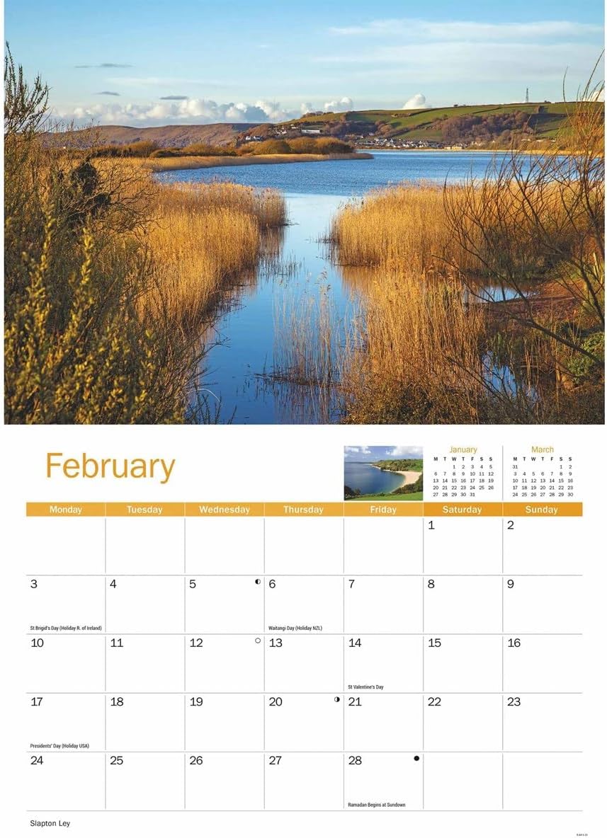 South Hams A4 Calendar 2025 (PFP)