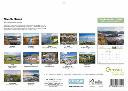 South Hams A4 Calendar 2025 (PFP)