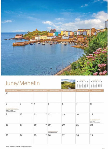 South Wales A4 Calendar 2025 (PFP)
