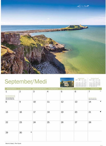 South Wales A4 Calendar 2025 (PFP)
