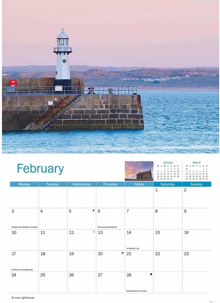 St Ives A4 Calendar 2025 (PFP)