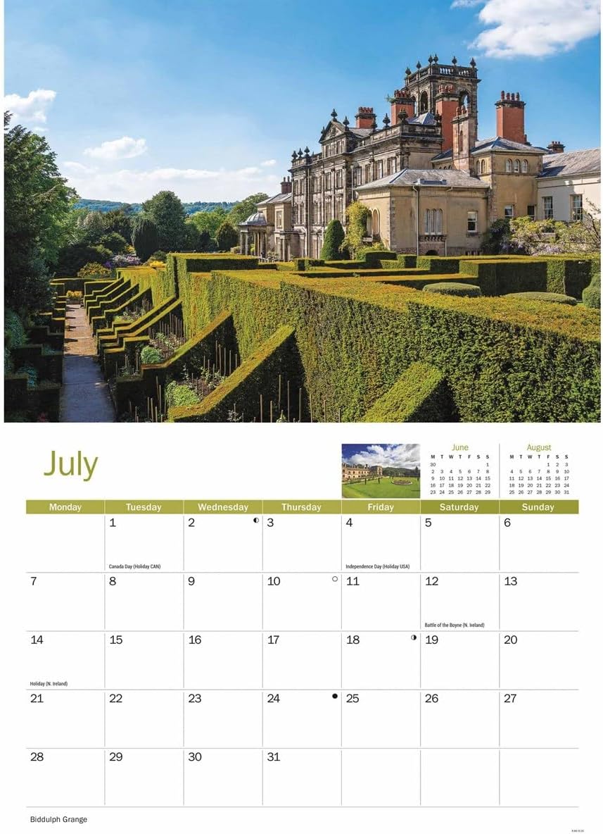 Staffordshire A4 Calendar 2025 (PFP)