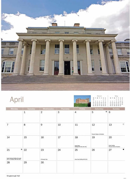Staffordshire A4 Calendar 2025 (PFP)