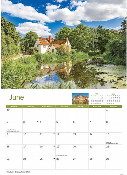 Suffolk A4 Calendar 2025 (PFP)