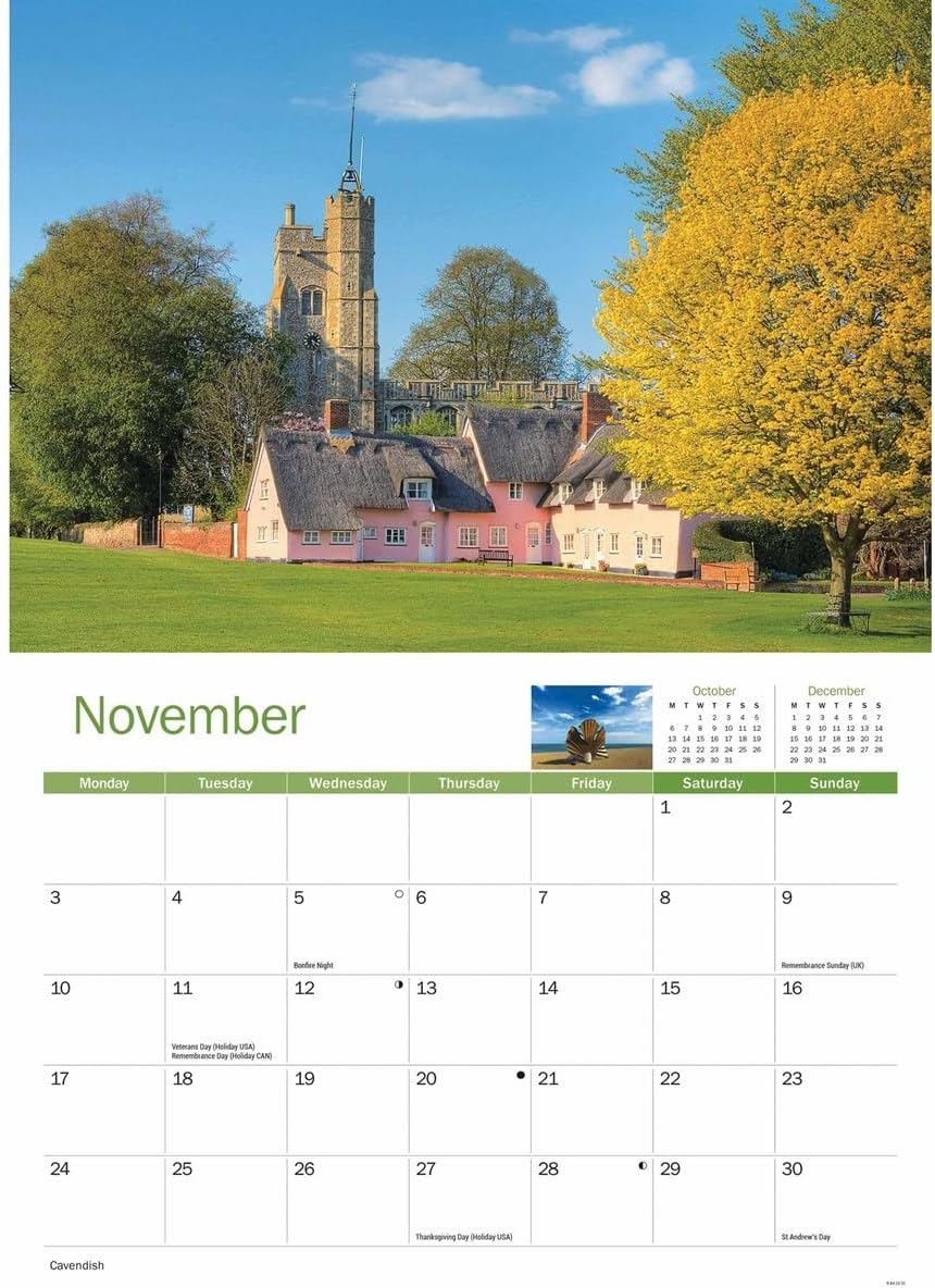 Suffolk A4 Calendar 2025 (PFP)