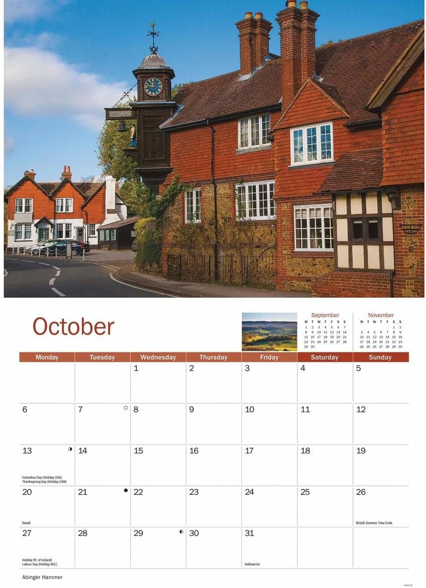Surrey A4 Calendar 2025 (PFP)