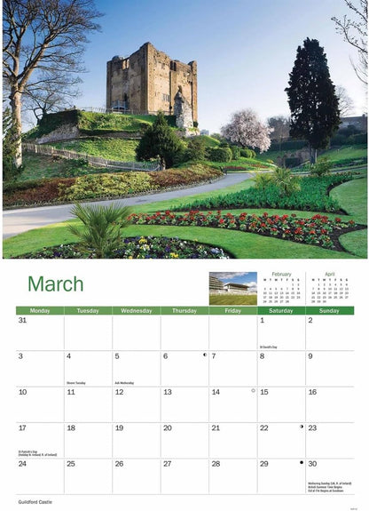 Surrey A4 Calendar 2025 (PFP)