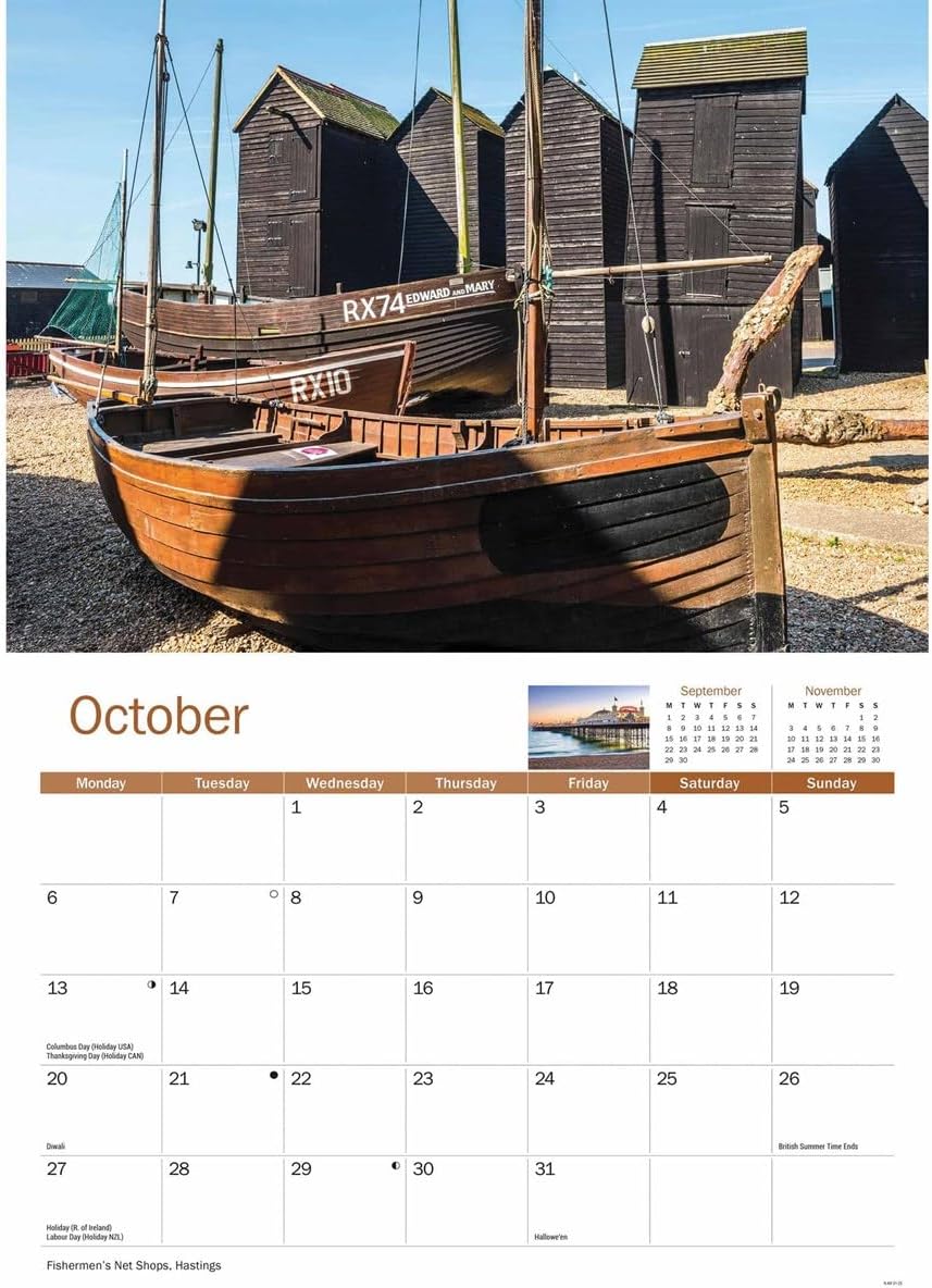 Sussex A4 Calendar 2025 (PFP)