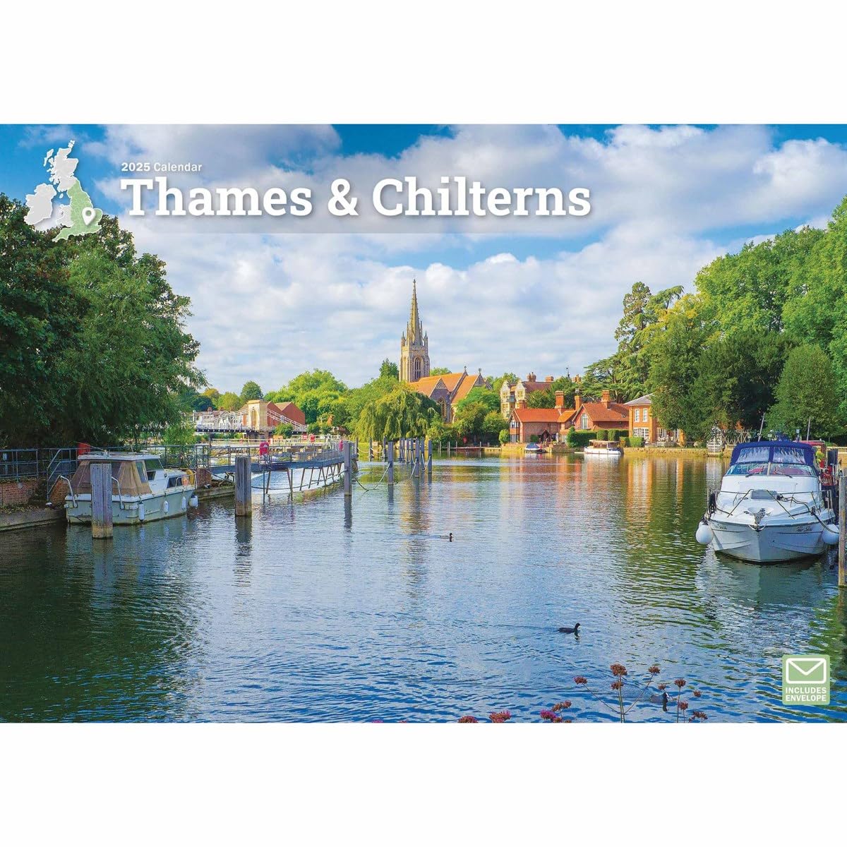 Thames & Chilterns A4 Calendar 2025 (PFP)