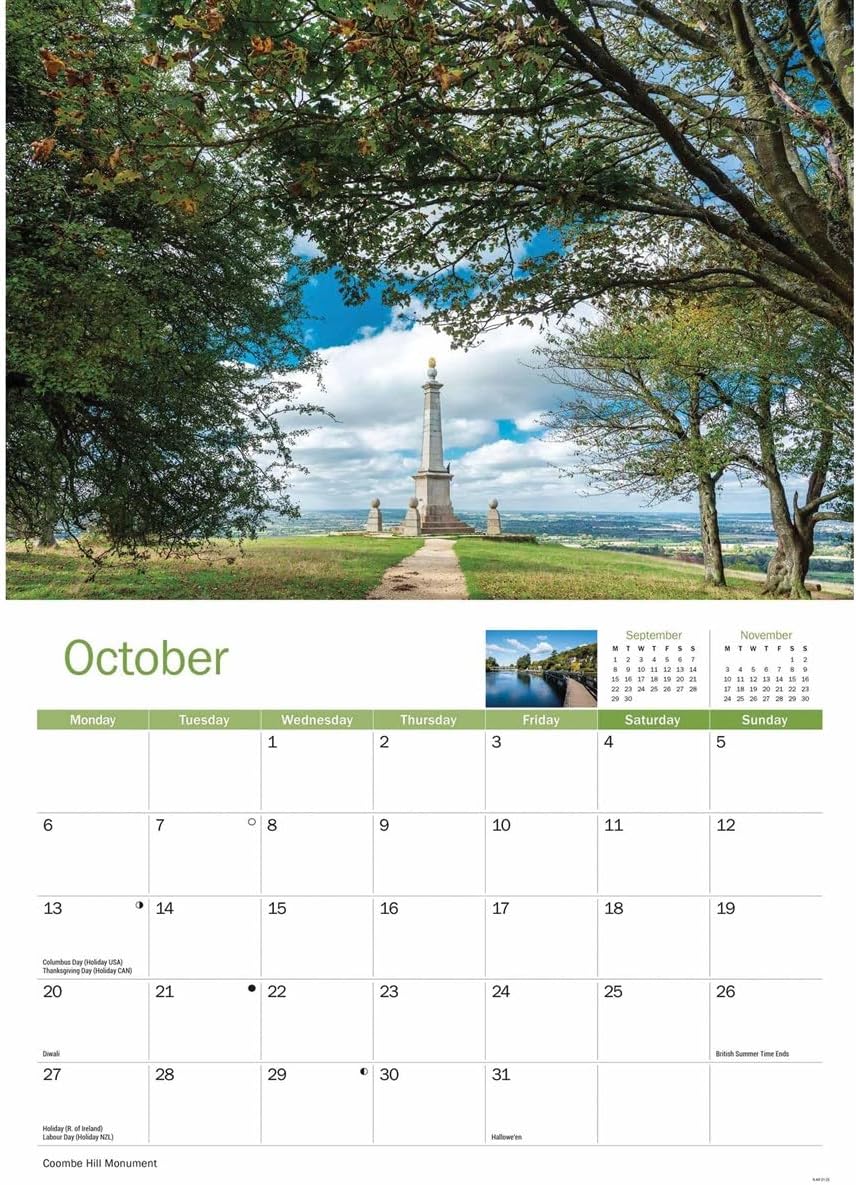 Thames & Chilterns A4 Calendar 2025 (PFP)