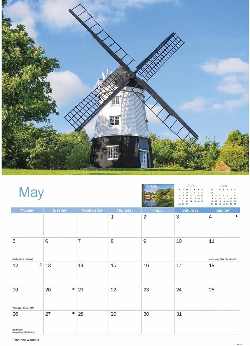 Thames & Chilterns A4 Calendar 2025 (PFP)