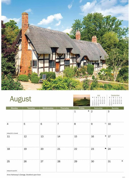 Warwickshire A4 Calendar 2025 (PFP)
