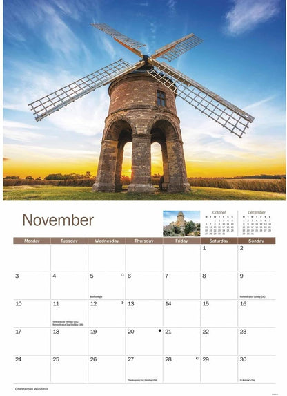 Warwickshire A4 Calendar 2025 (PFP)