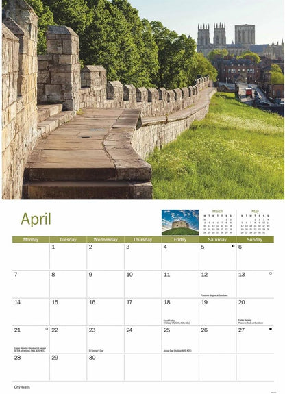 York A4 Calendar 2025 (PFP)