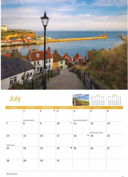 Yorkshire Coast A4 Calendar 2025 (PFP)