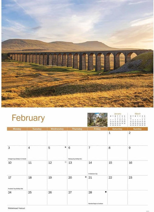 Yorkshire Dales A4 Calendar 2025 (PFP)