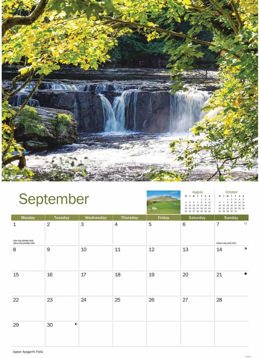 Yorkshire Dales A4 Calendar 2025 (PFP)
