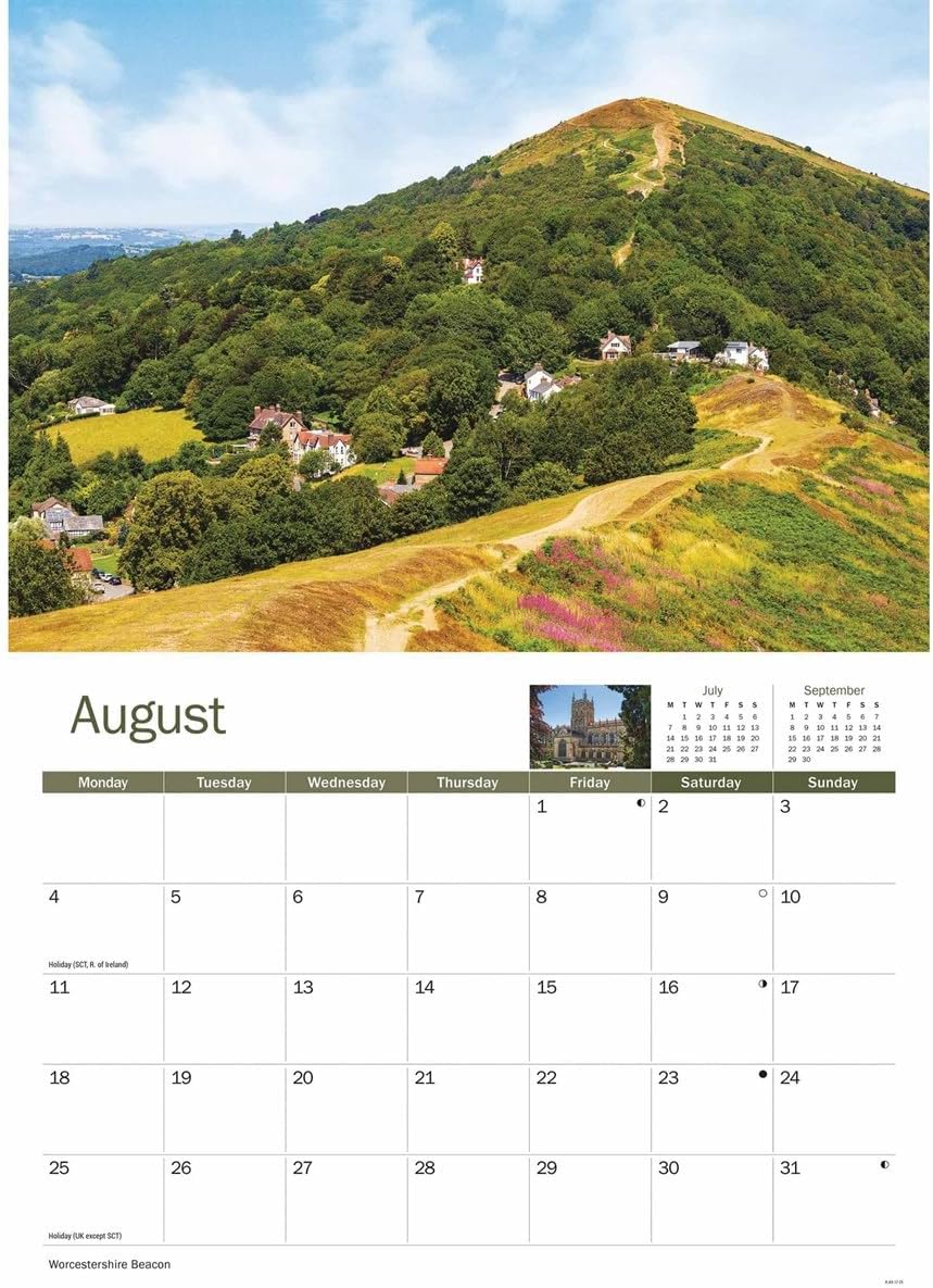 The Malverns A4 Calendar 2025 (PFP)