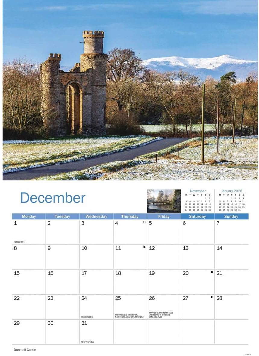 The Malverns A4 Calendar 2025 (PFP)