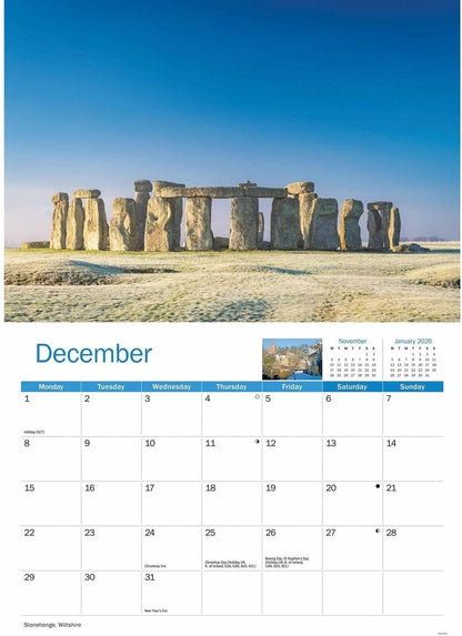 West Country A4 Calendar 2025 (PFP)
