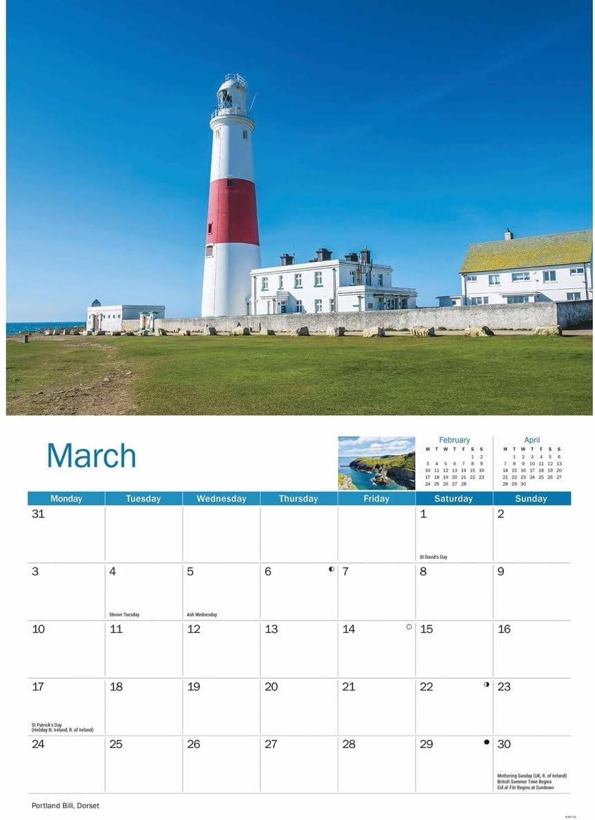 West Country A4 Calendar 2025 (PFP)