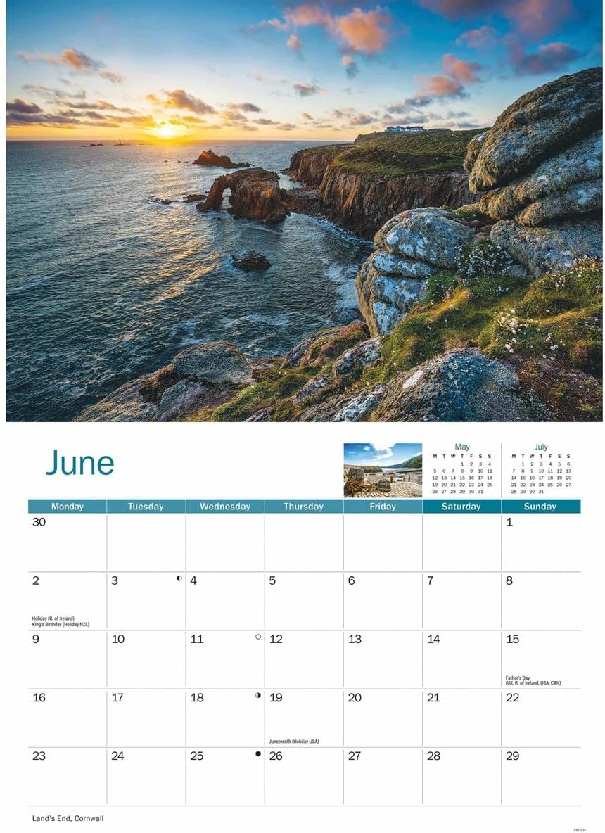 West Country A4 Calendar 2025 (PFP)