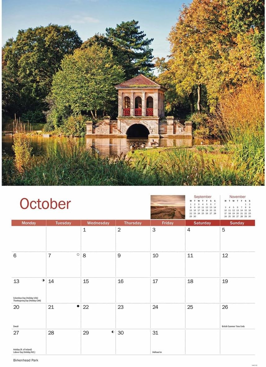 Wirral A4 Calendar 2025 (PFP)