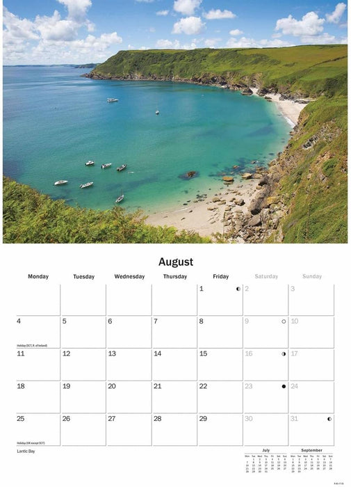 Cornish Riviera A5 Calendar 2025