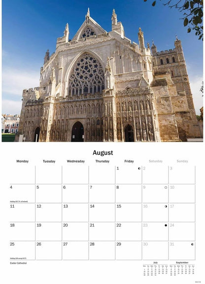 Devon A5 Calendar 2025