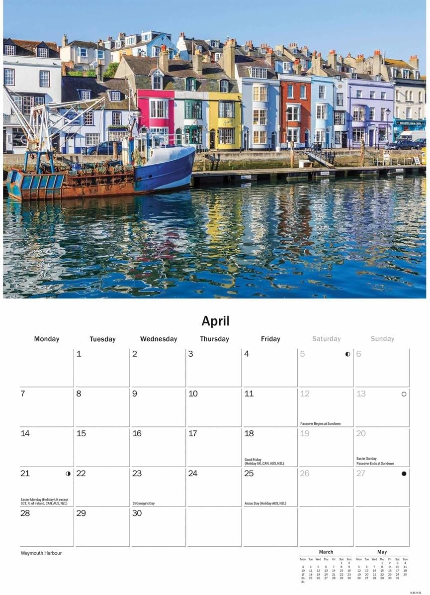 Dorset A5 Calendar 2025