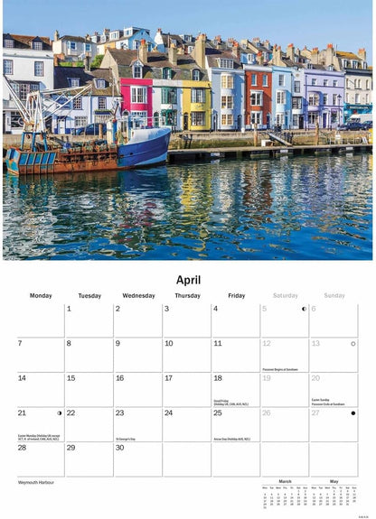 Dorset A5 Calendar 2025