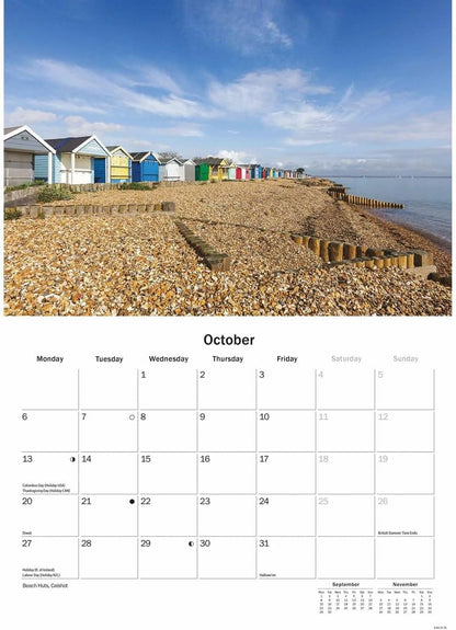 Hampshire A5 Calendar 2025
