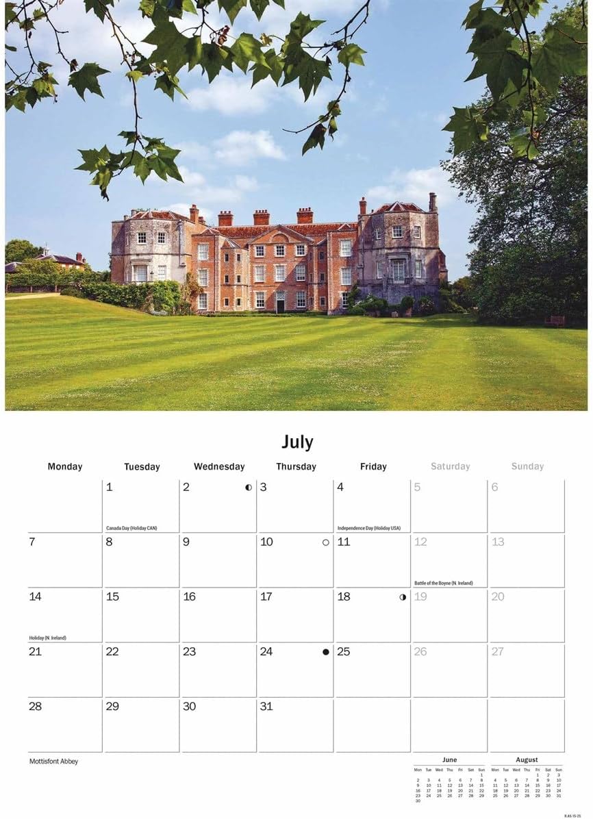Hampshire A5 Calendar 2025