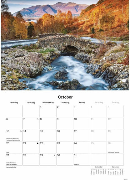 Lake District A5 Calendar 2025