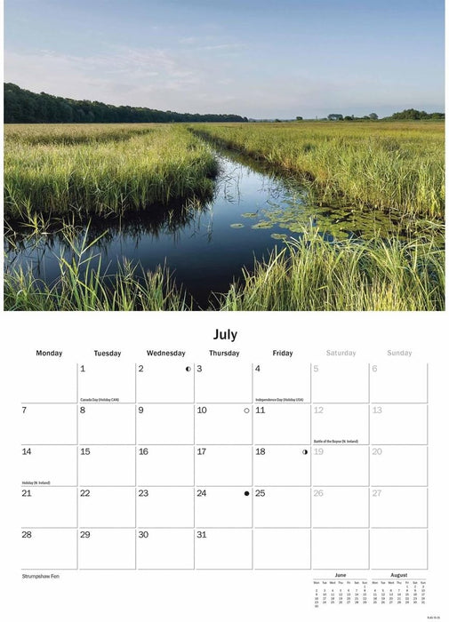 Norfolk Broads A5 Calendar 2025