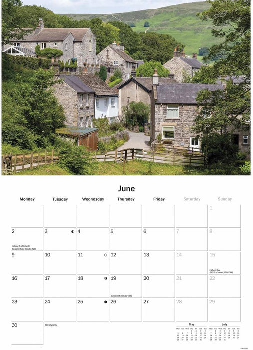 Peak District A5 Calendar 2025