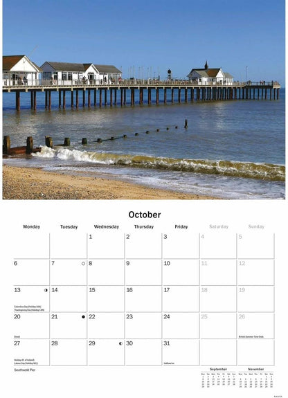 Suffolk A5 Calendar 2025