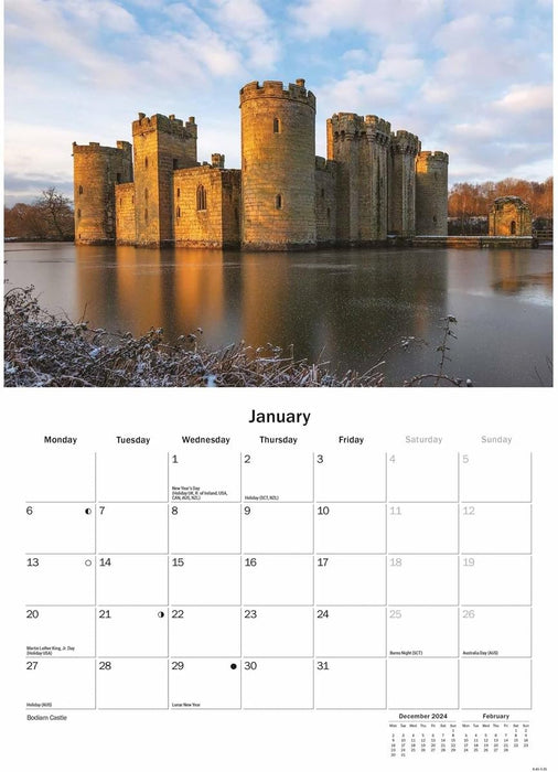 Sussex A5 Calendar 2025