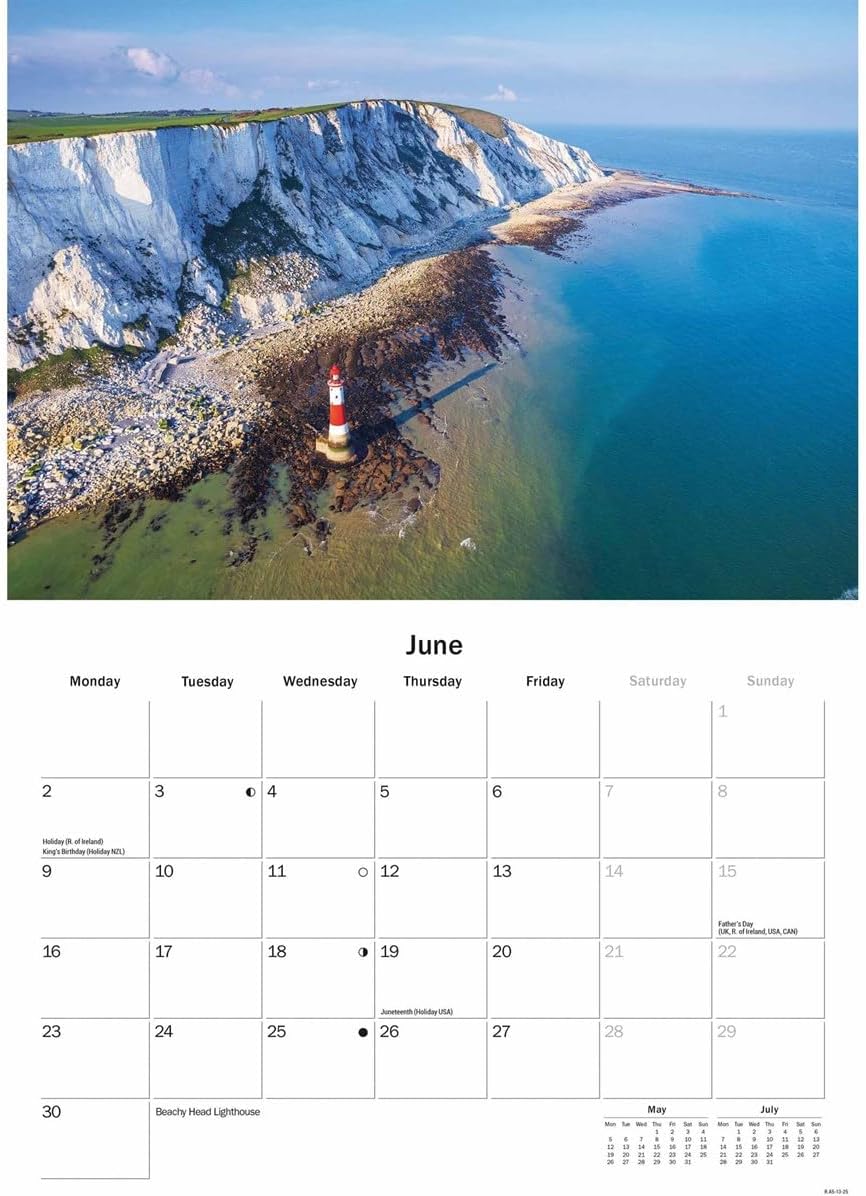 Sussex A5 Calendar 2025