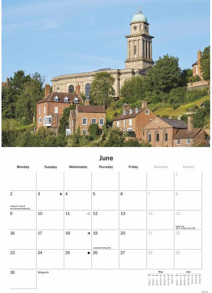 Shropshire A5 Calendar 2025
