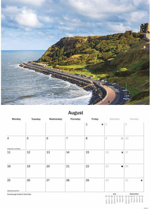Yorkshire A5 Calendar 2025