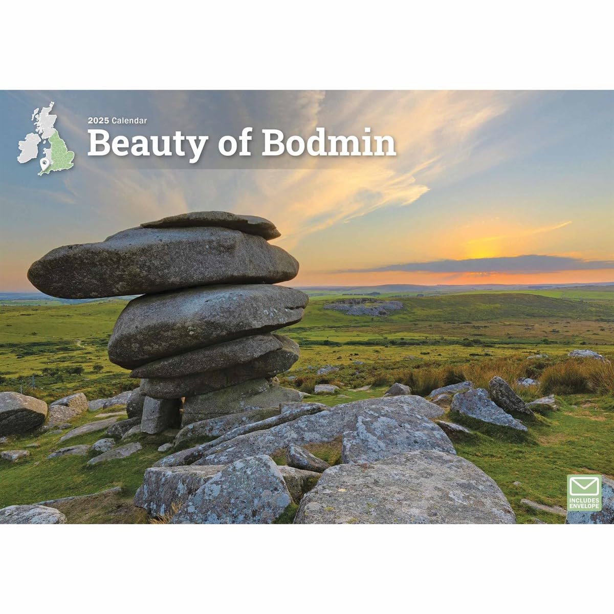Beauty of Bodmin A4 Calendar 2025 (PFP)