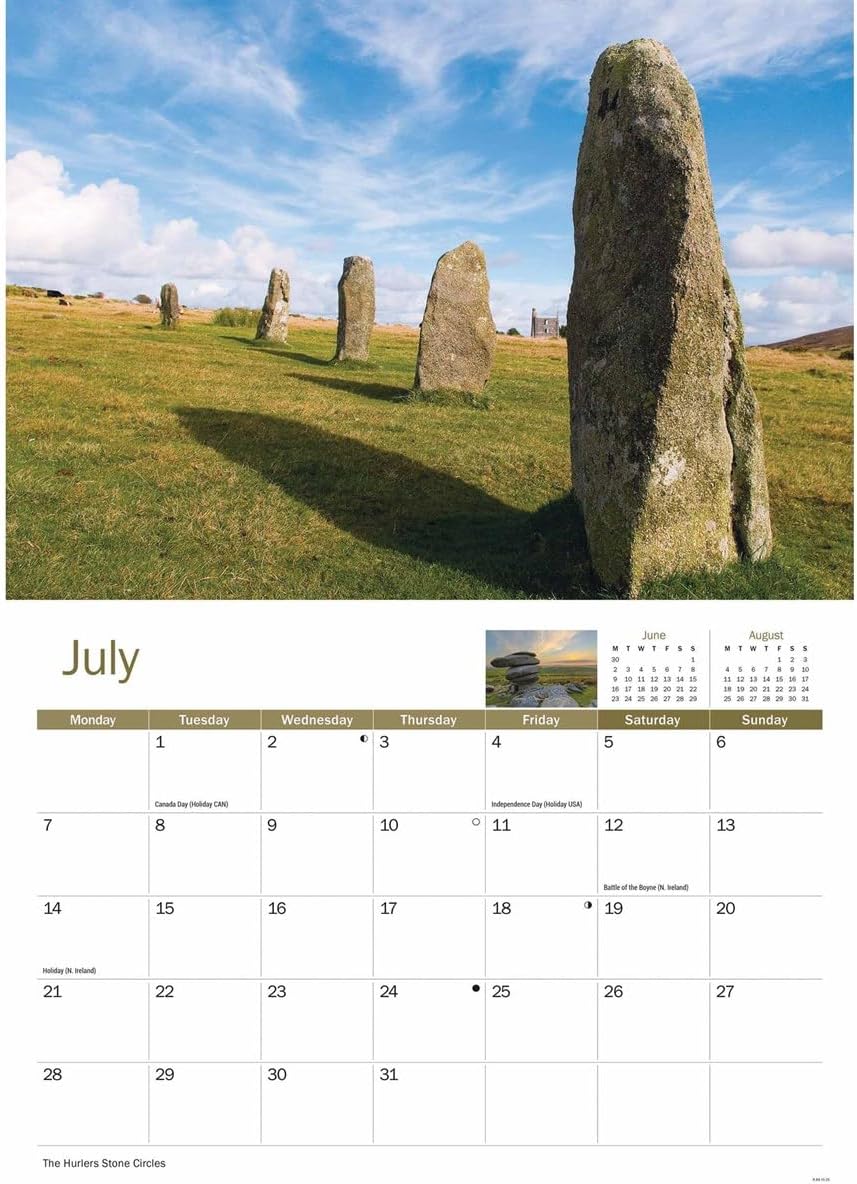 Beauty of Bodmin A4 Calendar 2025 (PFP)