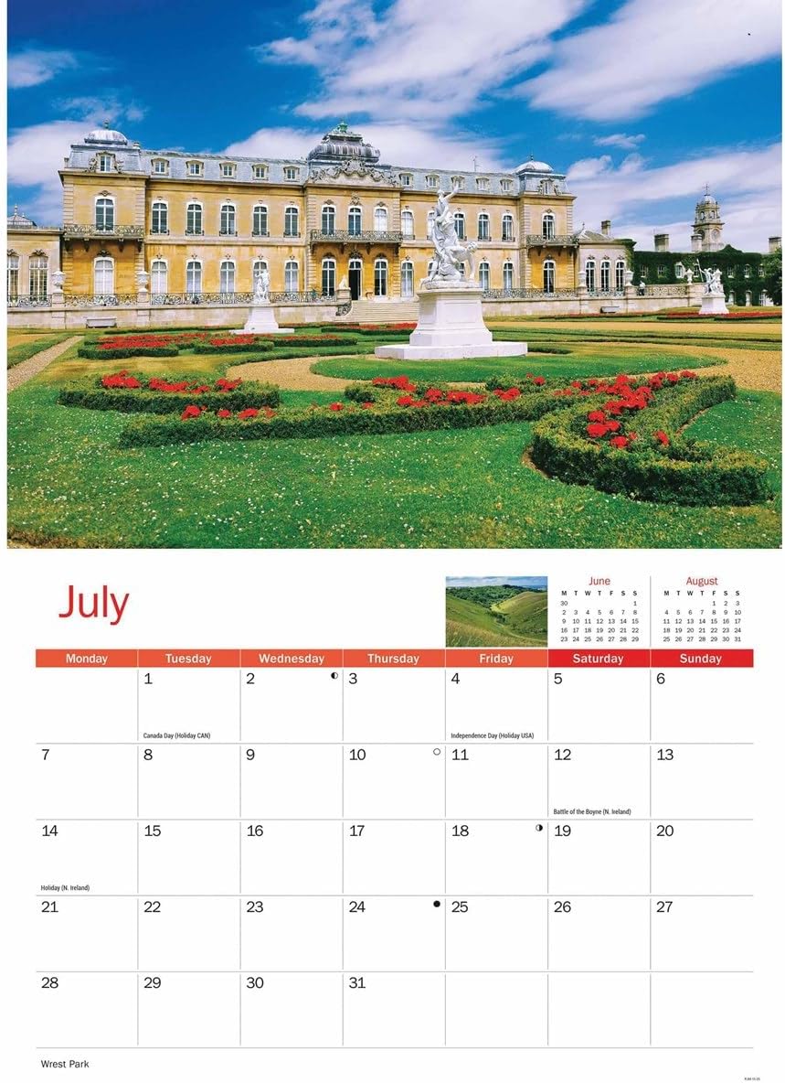 Bedfordshire A4 Calendar 2025 (PFP)