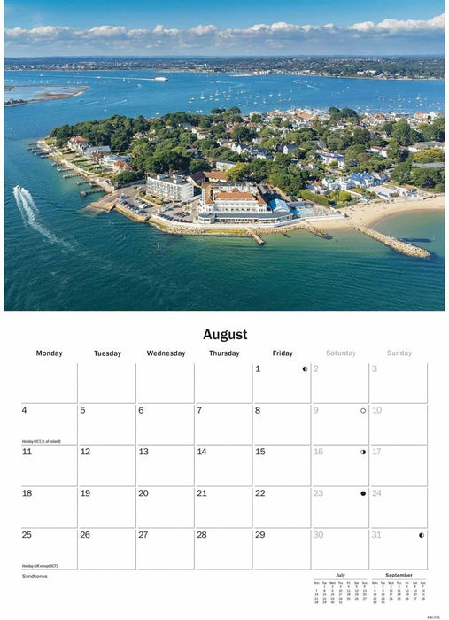 Bournemouth & Poole A5 Calendar 2025