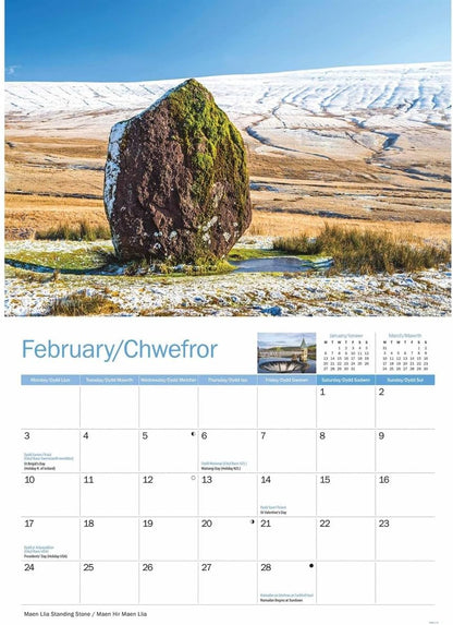 Brecon Beacons A4 Calendar 2025 (PFP)