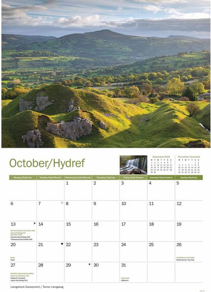 Brecon Beacons A4 Calendar 2025 (PFP)