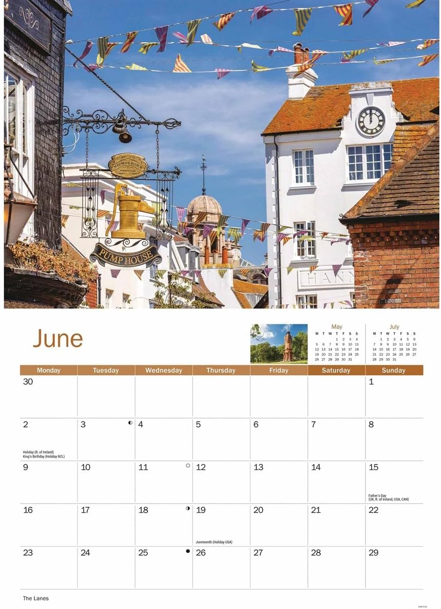 Brighton A4 Calendar 2025 (PFP)