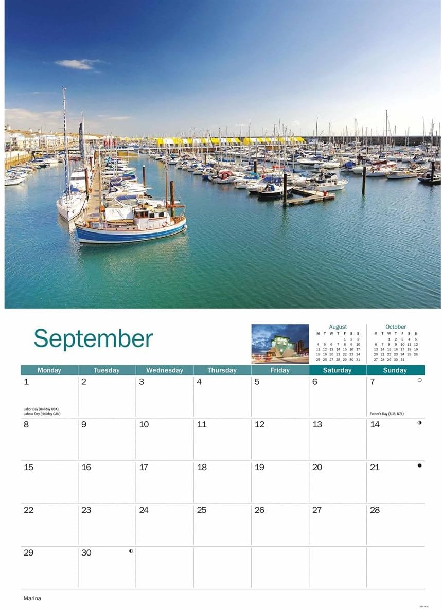 Brighton A4 Calendar 2025 (PFP)